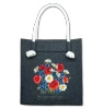 Wildflowers — premium felt bag