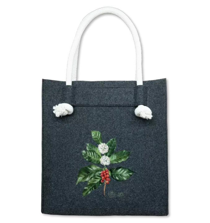 Coffea arabica — premium felt bag