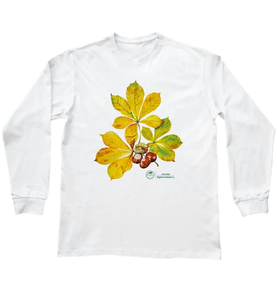 Horse chestnut — long sleeve t-shirt