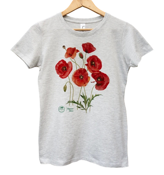 Common poppies — women's t-shirt