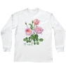 Rose 'Queen of Sweden' — long sleeve t-shirt unisex