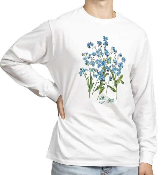 Forget-me-nots — long sleeve t-shirt