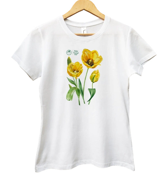 Tulip 'Crystal Star' — women's t-shirt