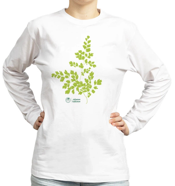 Maidenhair fern adiantum — long sleeve t-shirt