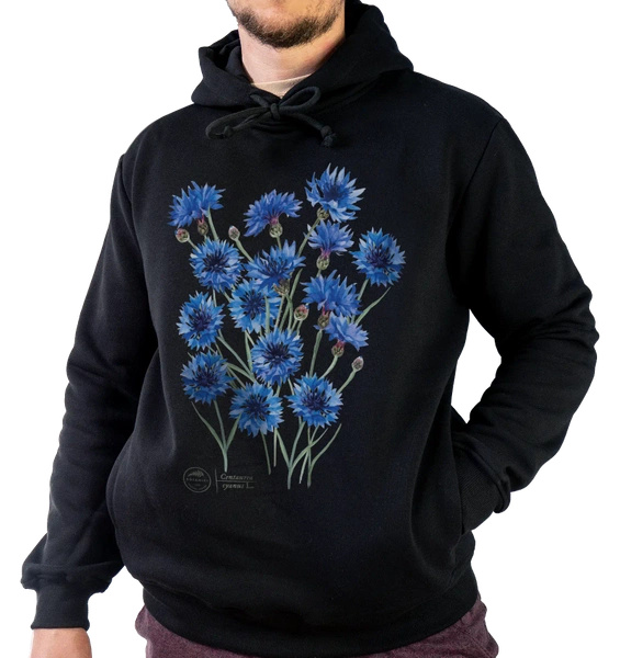 Cornflower — premium hoodie