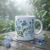 Forget-me-nots — classic mug