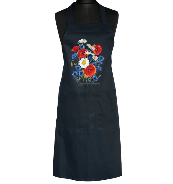 Wildflowers — apron with pockets
