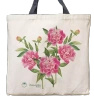 Chinese peony 'Sorbet' — premium cotton bag