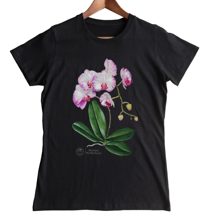Orchid phalaenopsis — women's t-shirt