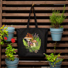 Autumn treasures of the woods — premium cotton bag