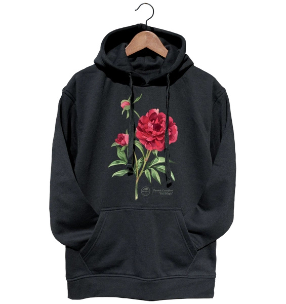 Chinese peony 'Red Magic' — hoodie