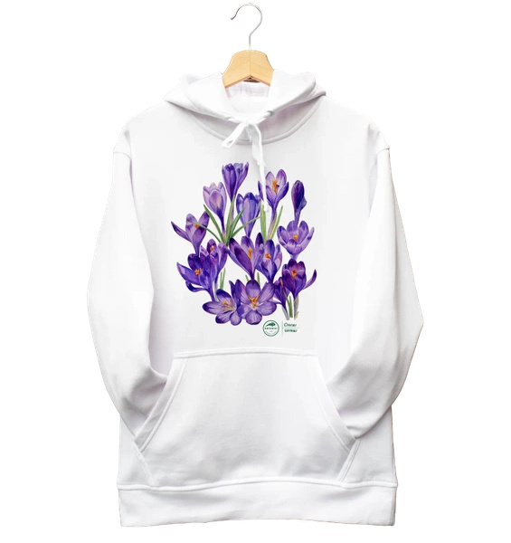 Spring crocus — hoodie