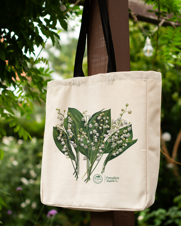 Lily of the valley — premium cotton bag