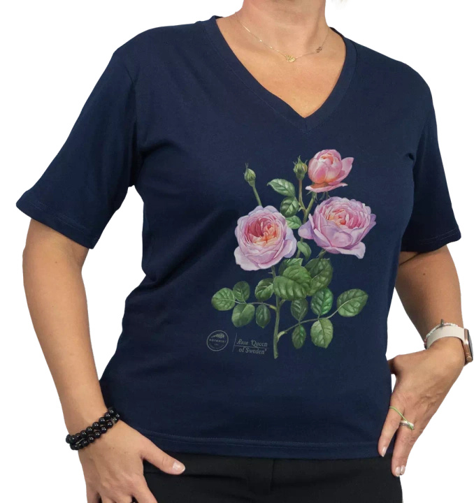 Rose 'Queen of Sweden' — premium t-shirt