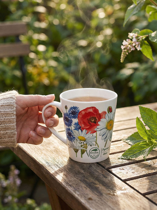 Wildflowers — latte mug