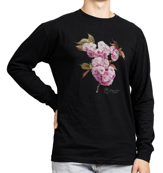 Cherry blossom 'Kanzan' — long sleeve t-shirt