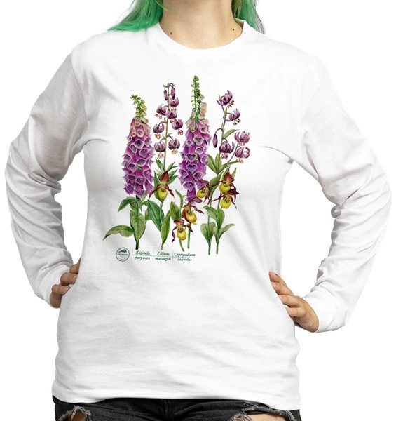 Forest flowers — long sleeve t-shirt