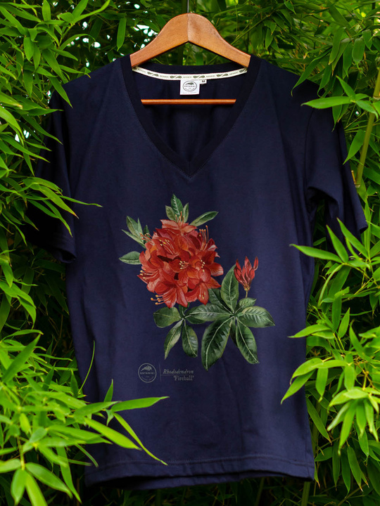 Rhododendron 'Fireball' — premium t-shirt