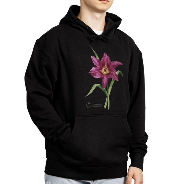 Daylilies 'Summer Wine'  — hoodie