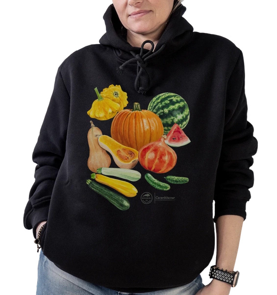 Cucurbit vegetables — premium hoodie