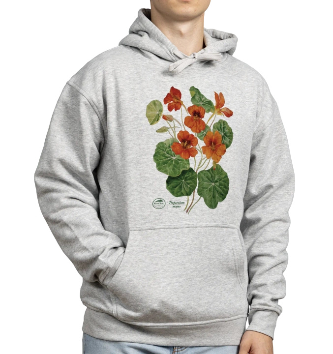 Garden nasturtiums — hoodie