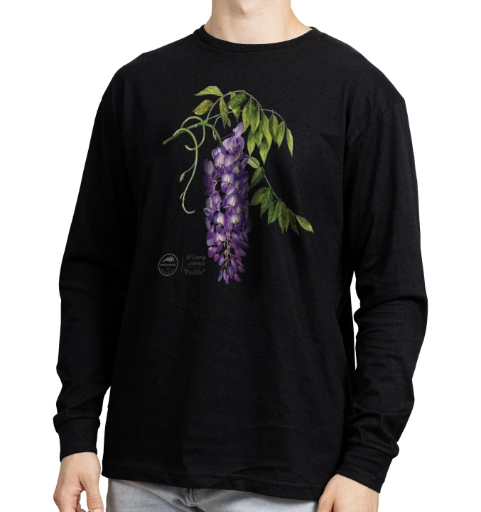 Chinese wisteria 'Prolific' — long sleeve t-shirt