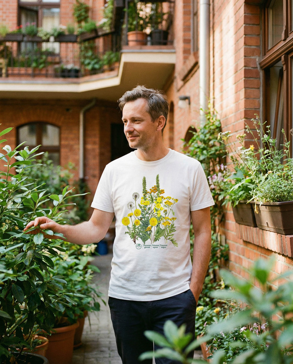 Golden herbs — classic t-shirt