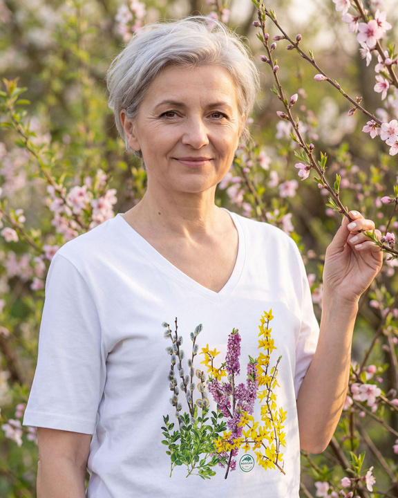 Spring shrubs — premium t-shirt