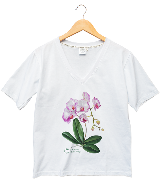 Orchid phalaenopsis — premium  t-shirt