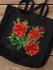 Rhododendron 'Fireball' — premium cotton bag