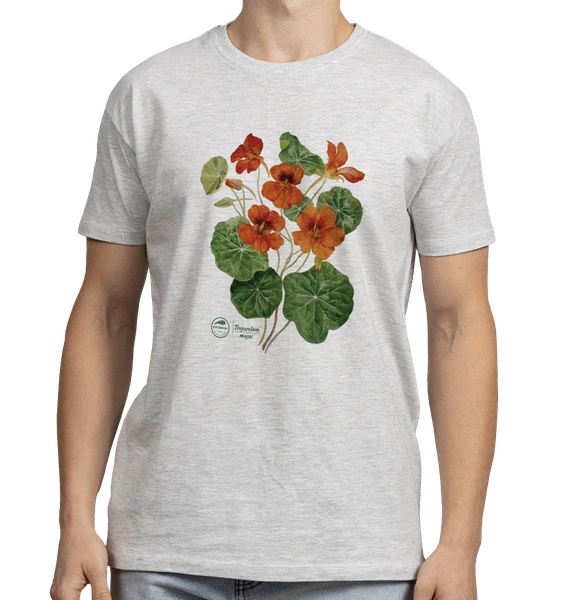 Garden nasturtiums — classic t-shirt