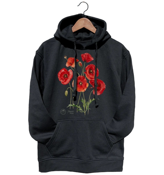 Common poppies — hoodie