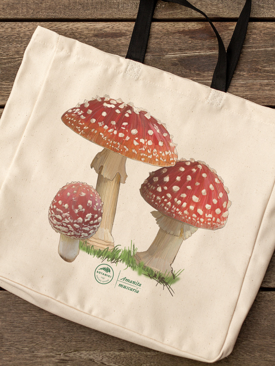 Fly agaric — premium cotton bag