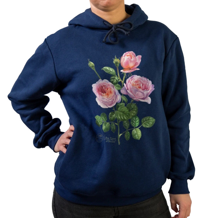 Rose 'Queen of Sweden' — premium hoodie
