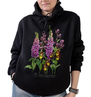 Forest flowers — premium hoodie