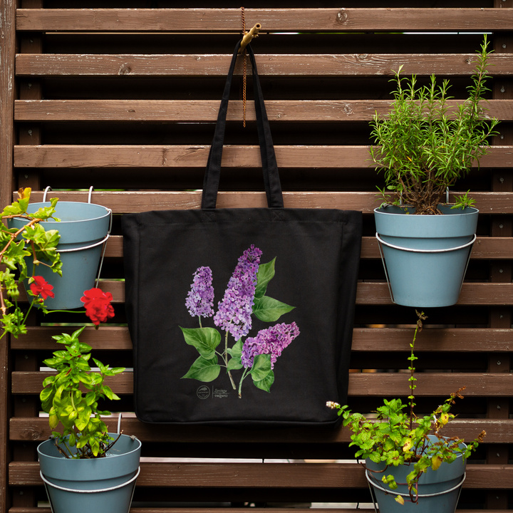 Common lilac — premium cotton bag