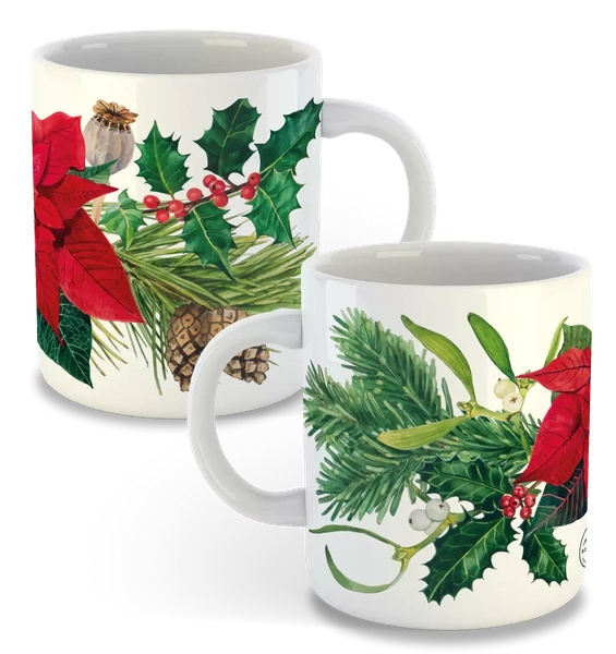 Winter bouquet — classic mug