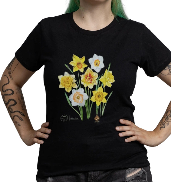 Daffodils — women's t-shirt