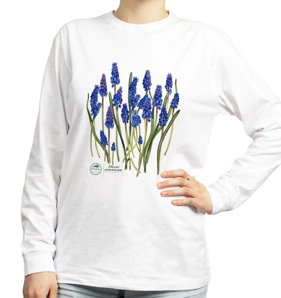 Armenian grape hyacinth — long sleeve t-shirt