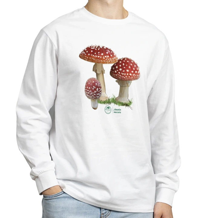 Fly agaric — long sleeve t-shirt