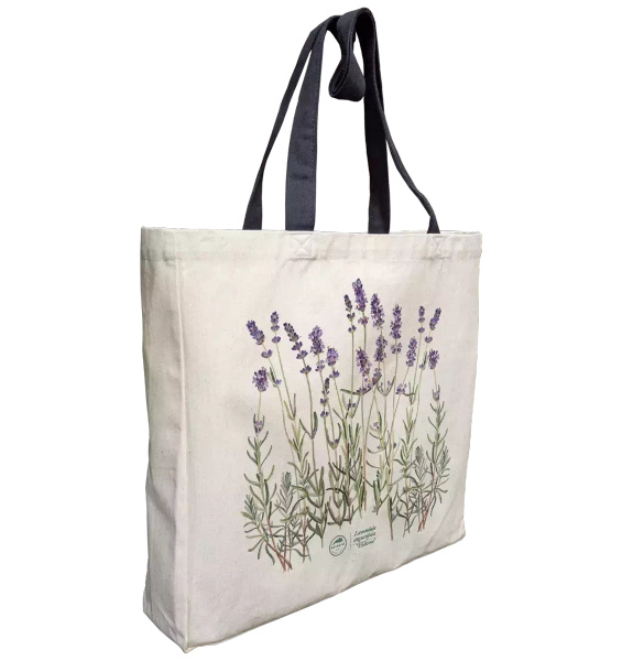 Lavender 'Hidcote' — premium cotton bag