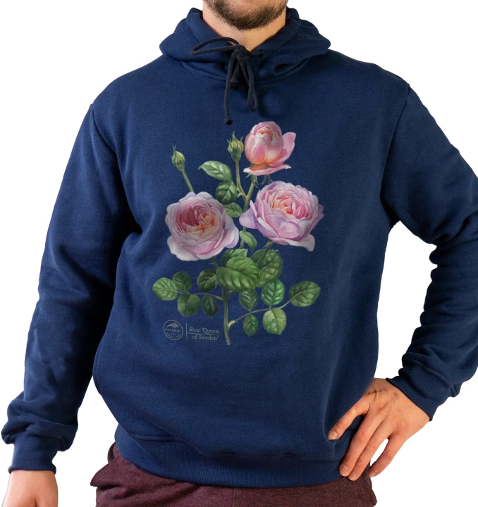 Rose 'Queen of Sweden' — premium hoodie