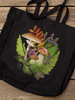 Autumn treasures of the woods — premium cotton bag