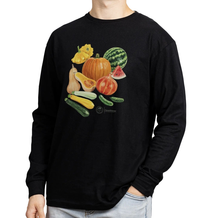 Cucurbit vegetables — long sleeve t-shirt