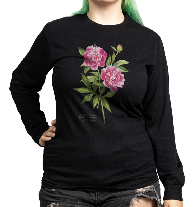 Chinese peony 'Sorbet' — long sleeve t-shirt
