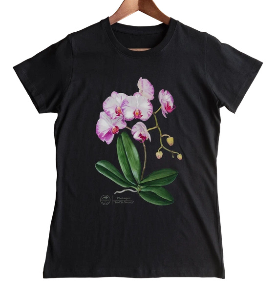 Orchid phalaenopsis — women's t-shirt