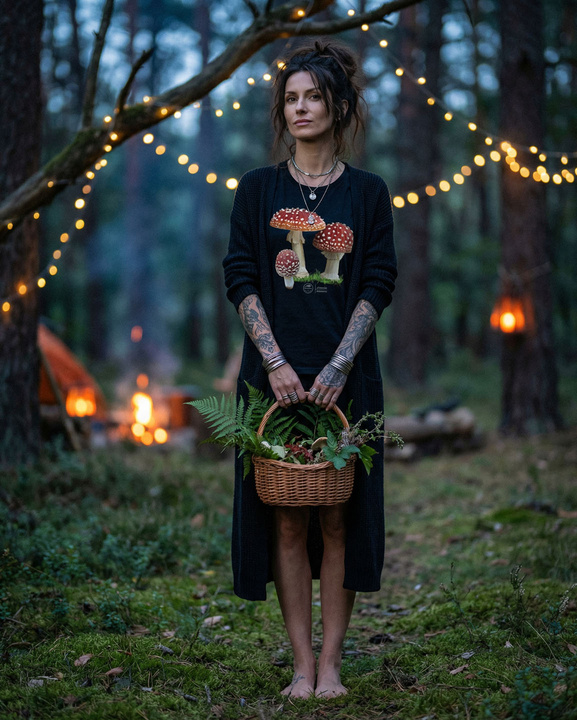 Fly agaric — women's t-shirt