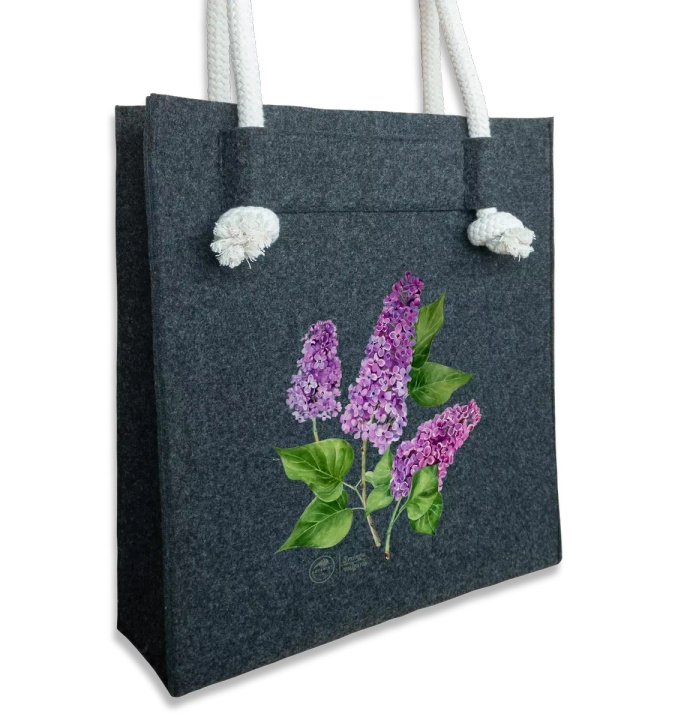 Common lilac — premium felt bag