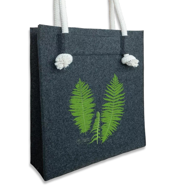 Male fern — premium felt bag