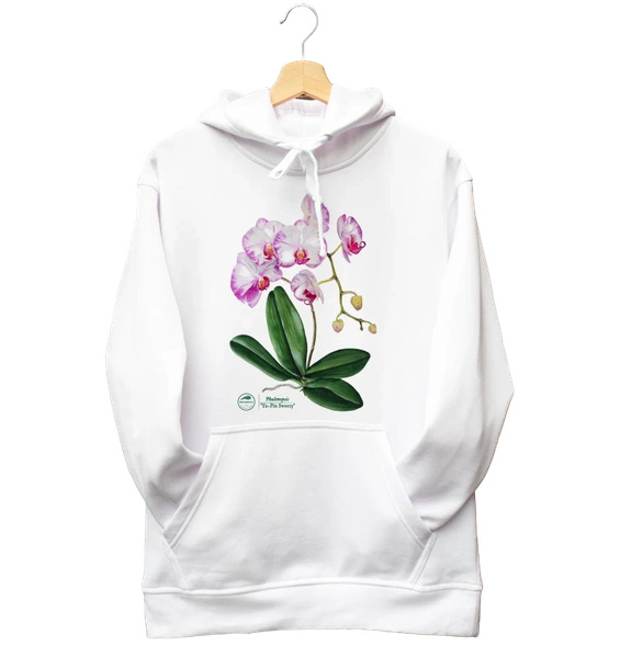 Orchid phalaenopsis — hoodie